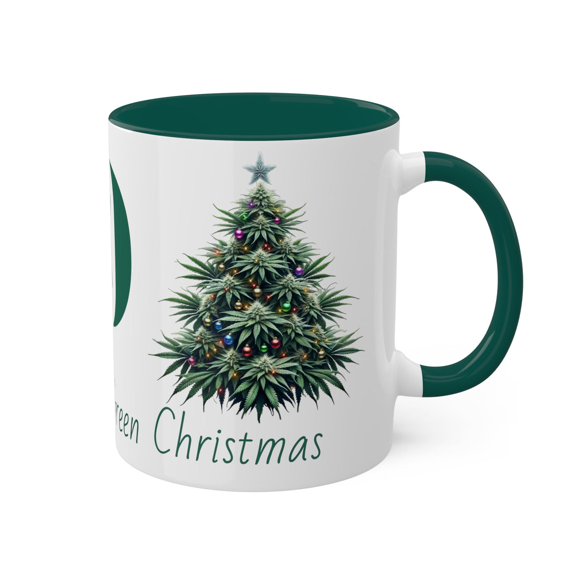Dreaming of a Green Christmas Mug, 11oz