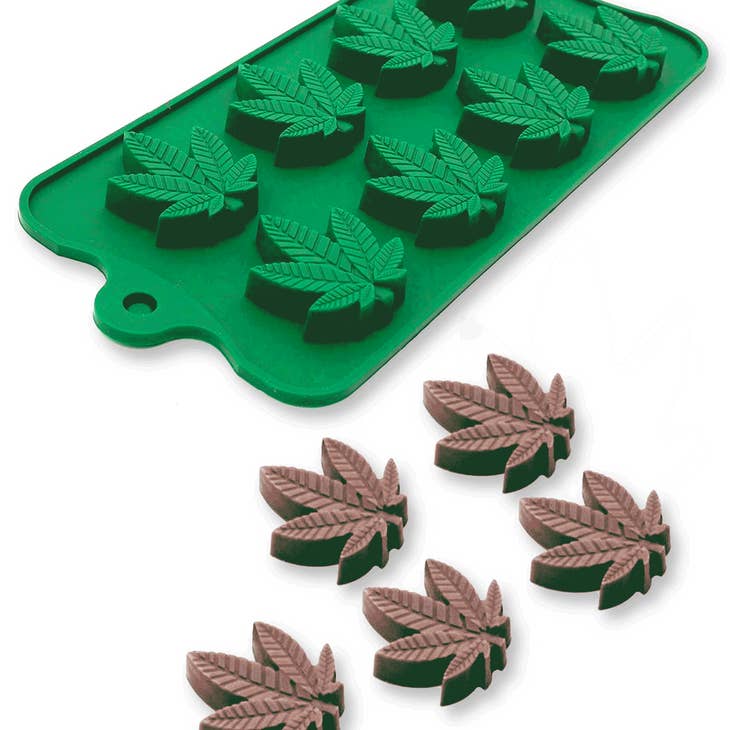 Cannabis Silicone Mold Tray
