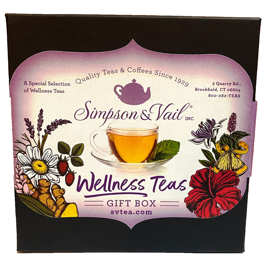 Herbal Wellness Sampler Gift Tea Tin - by Simpson &amp; Vail