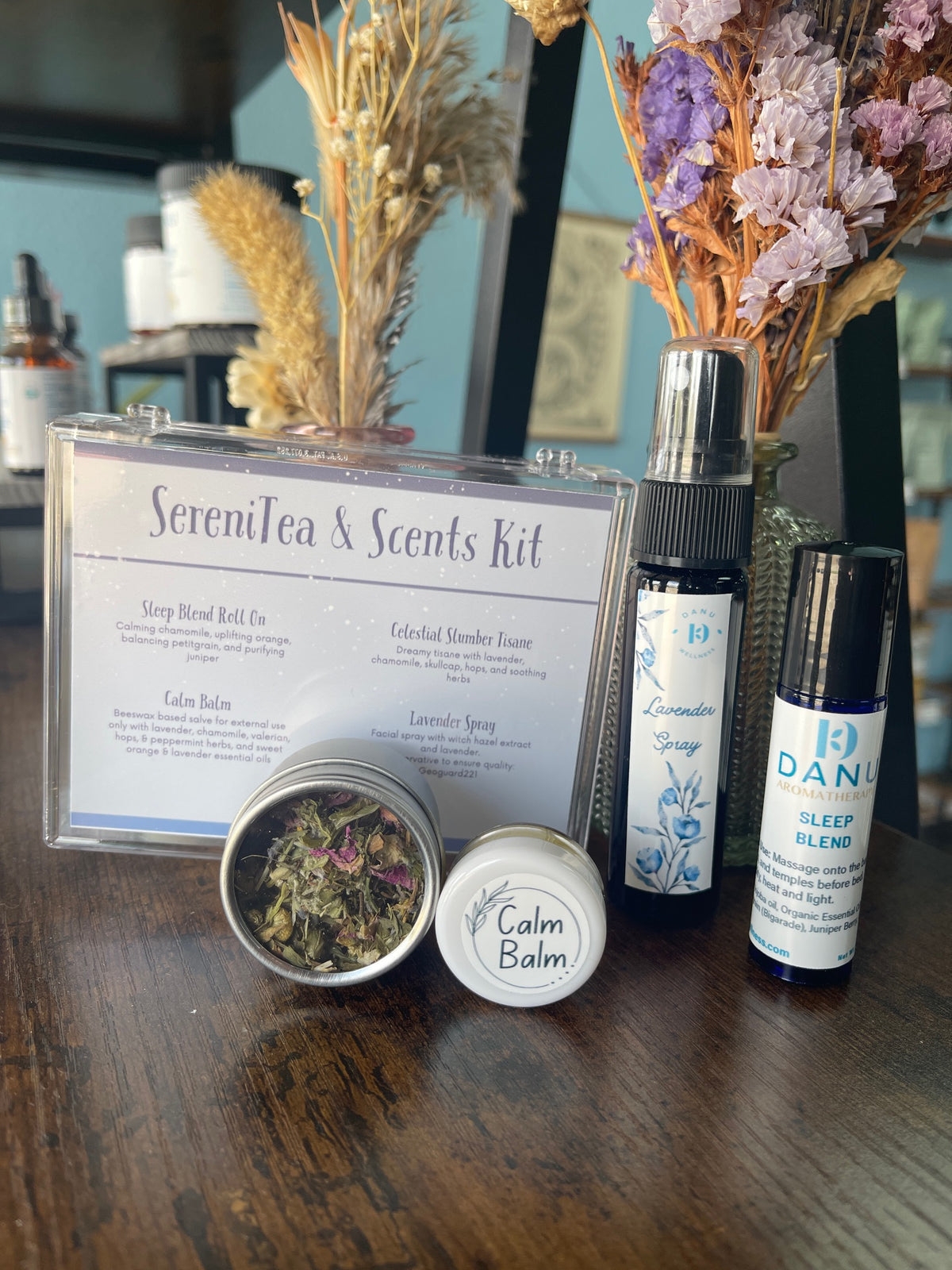 SereniTea &amp; Scents Kit: Ultimate Relaxation &amp; Aromatherapy Experience