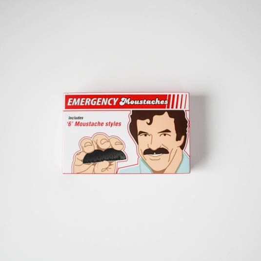 Emergency Moustaches by Gift Republic