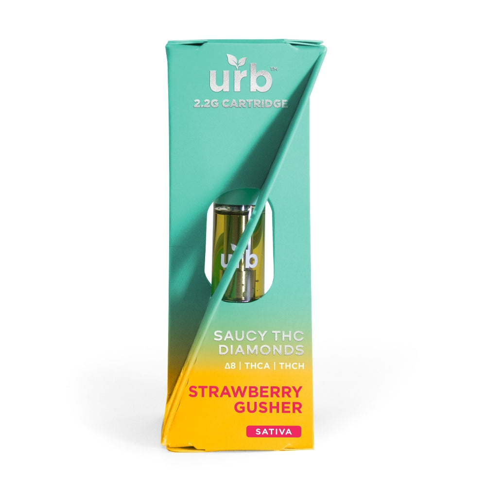 urb Saucy THC Diamonds Cartridge 2.2ML