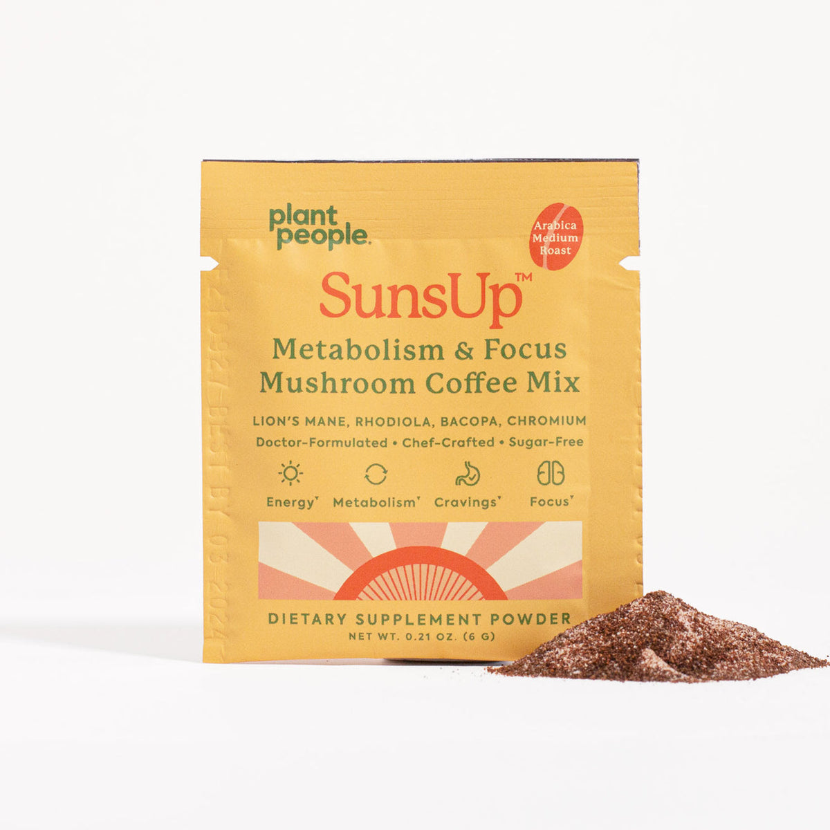 SunsUp Mushroom Coffee Mix by Plant People