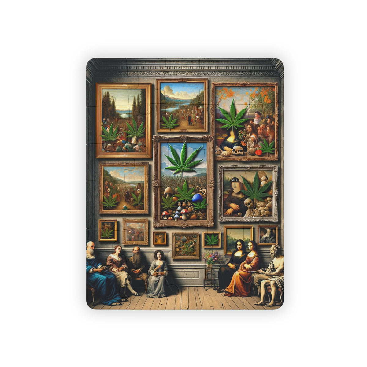 Cannabis Art History Puzzle, 30-Piece