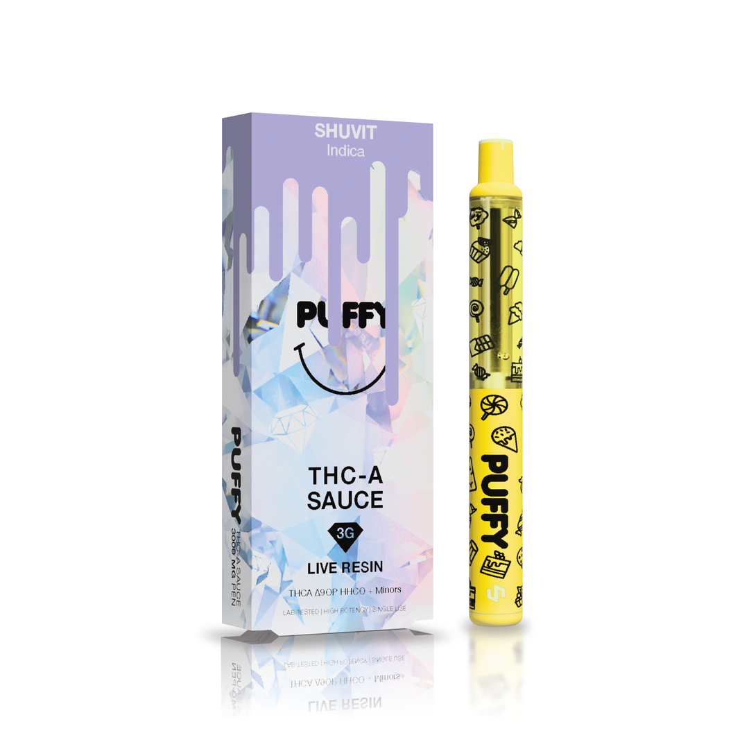 Puffy 3G THC-A Blends Disposable Vape