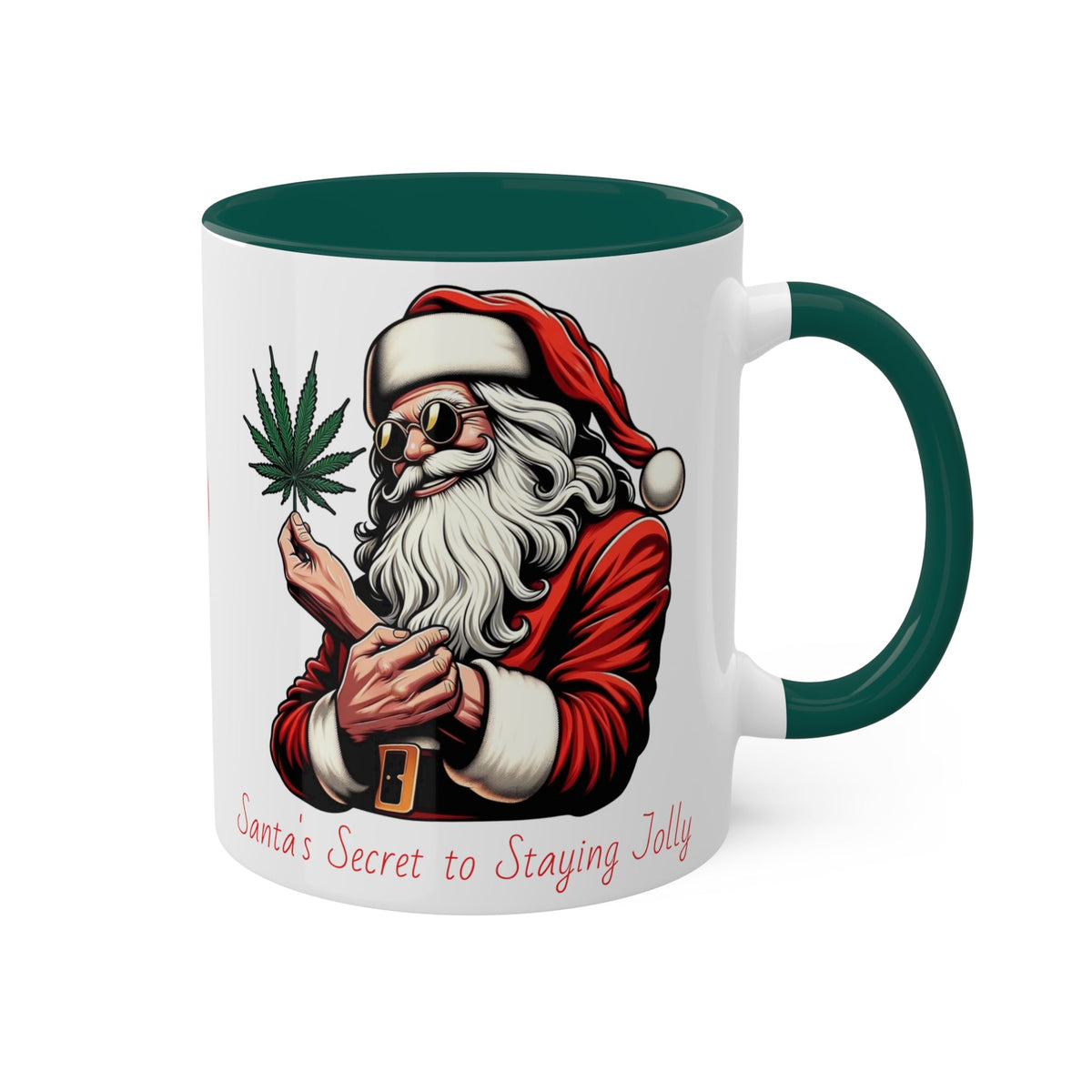 Santa&#39;s Secret Ceramic Mug, 11oz