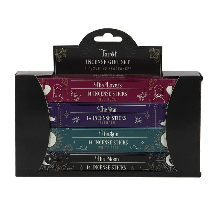 Tarot Card Incense Stick Gift Set - Fortune Teller Collection