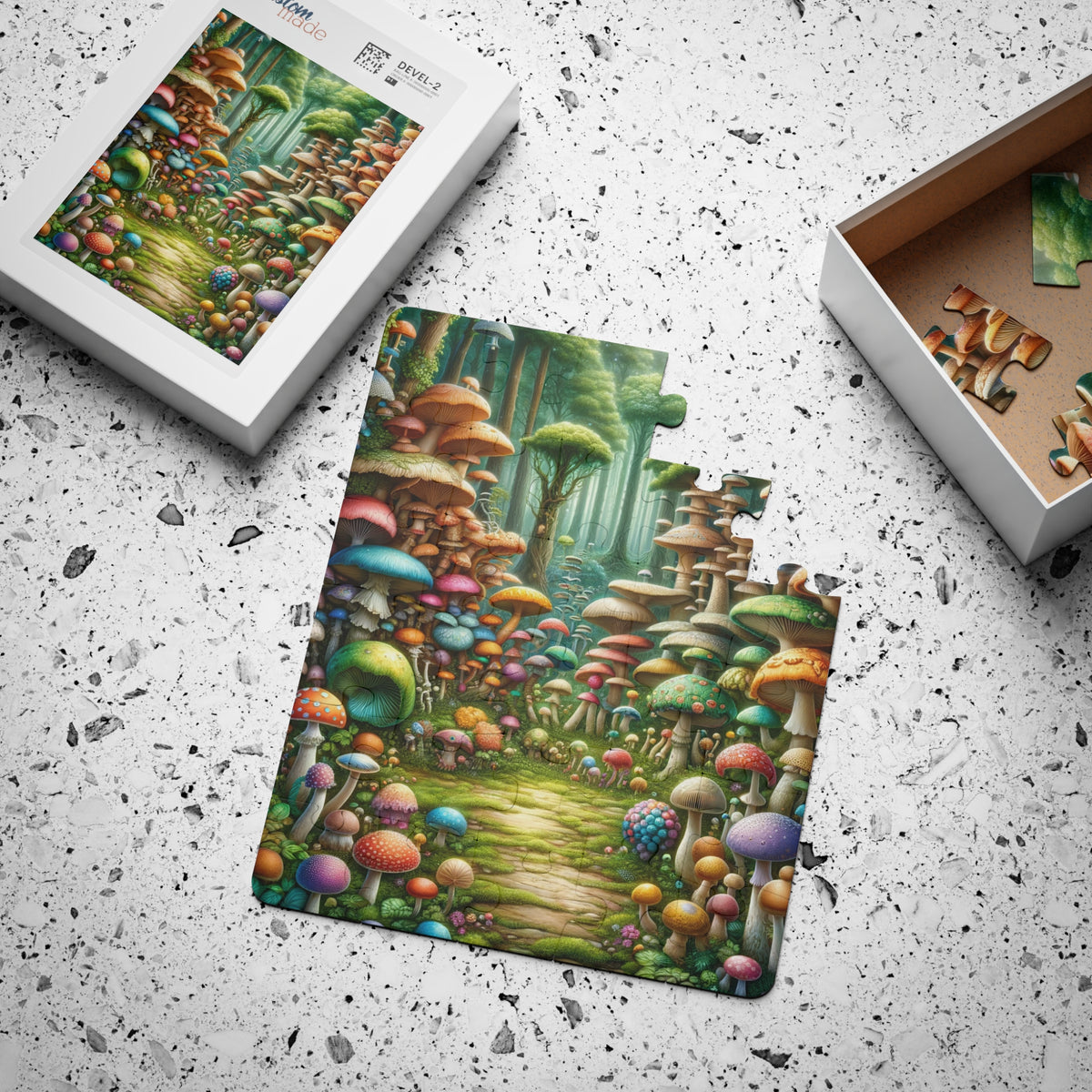 Mushroom Forest Puzzle, 30-Piece