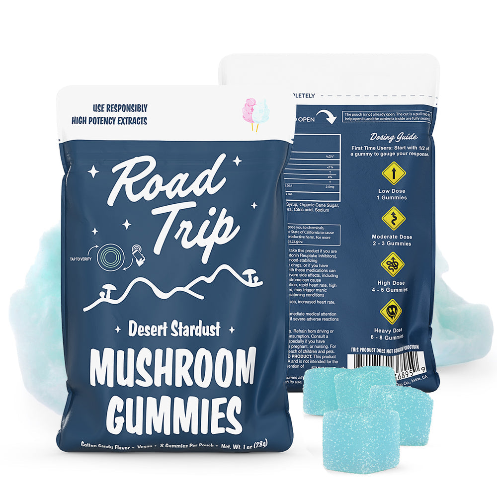 Road Trip Mushroom Gummies – Desert Stardust Blend