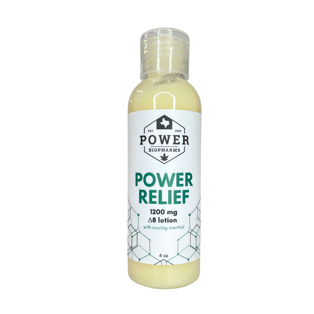 Power Relief D8 Lotion by Power Biopharms