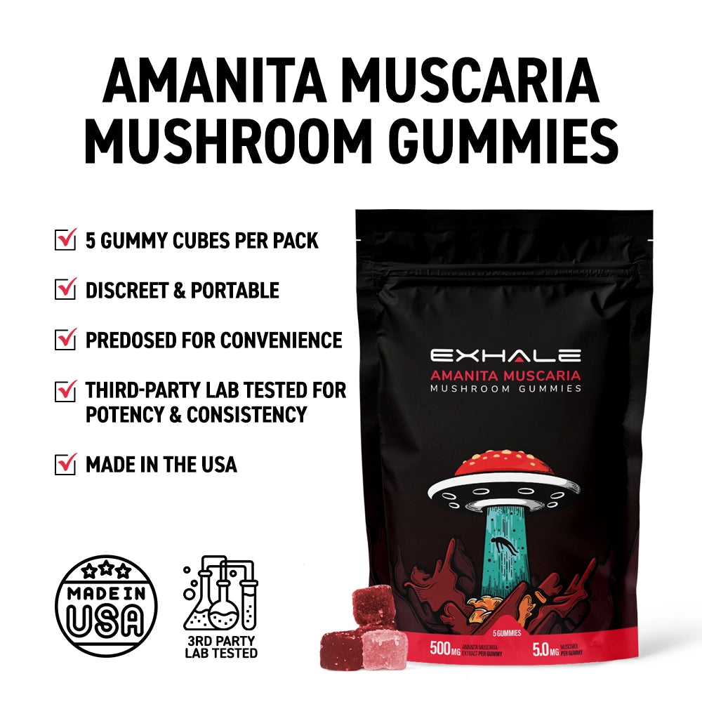 Amanita Muscaria Gummies by Exhale