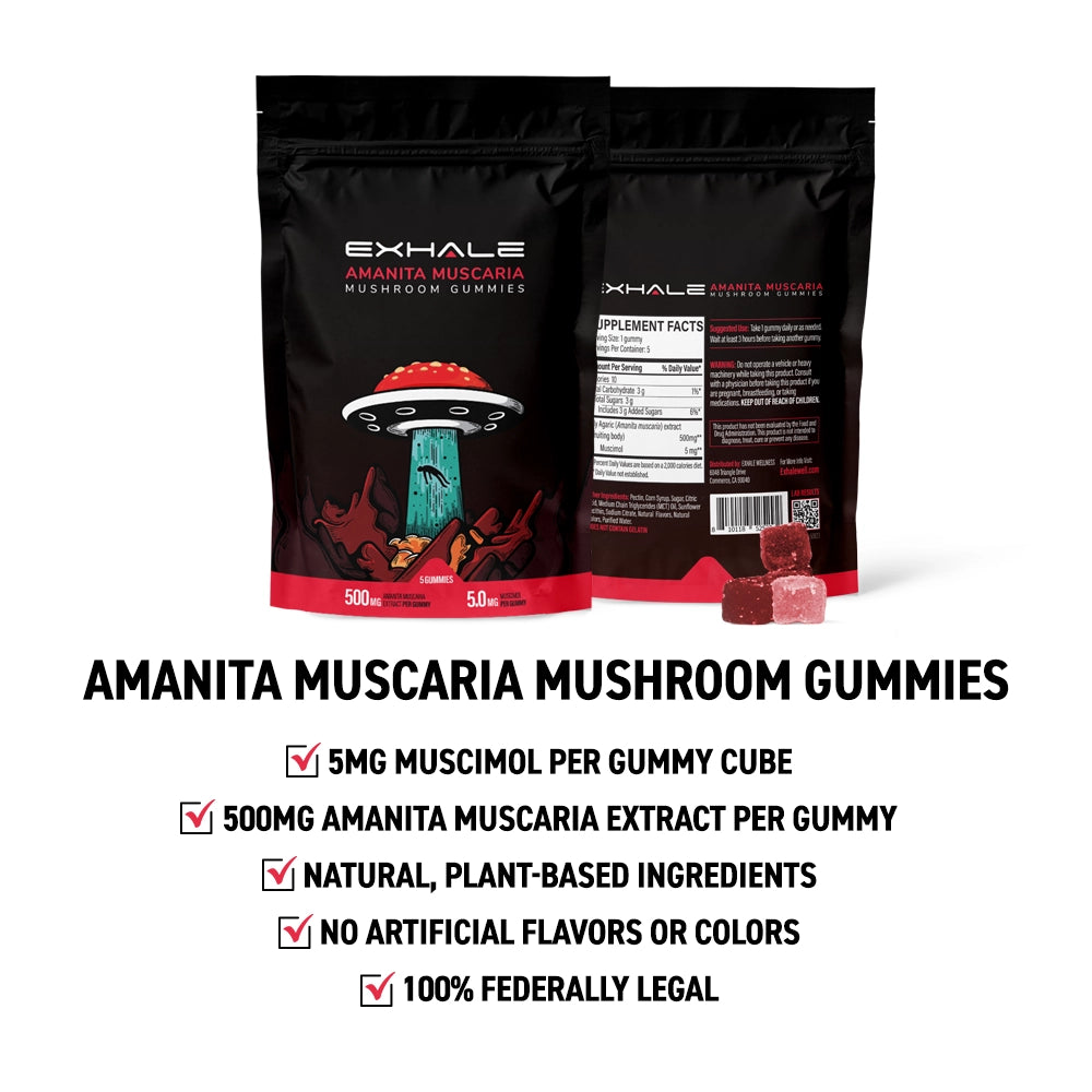 Amanita Muscaria Gummies by Exhale
