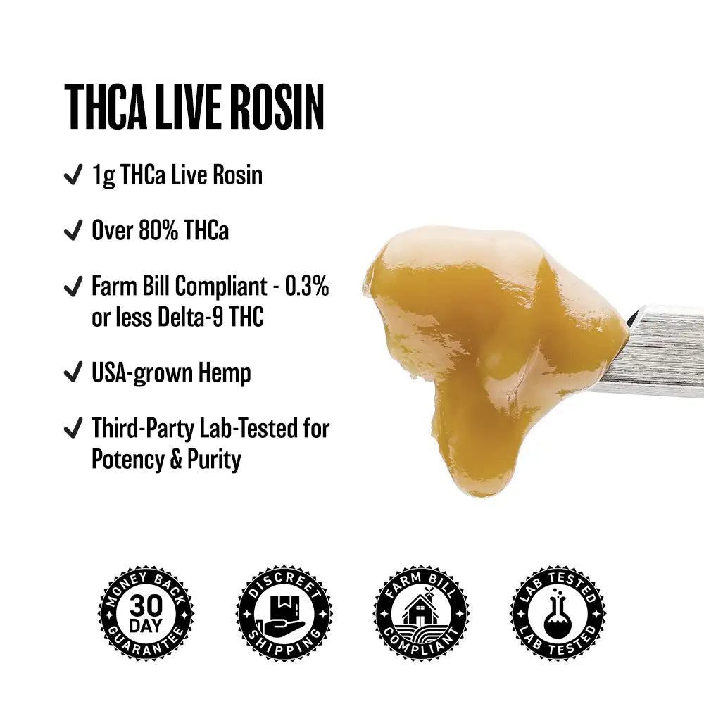 Exhale THCA Concentrate: Diamonds &amp; Live Rosin