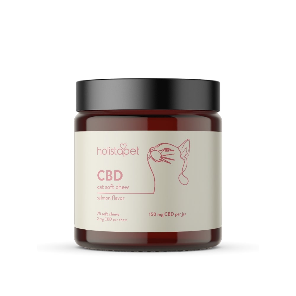 CBD Calming Soft Chews For Cats by Holistapet