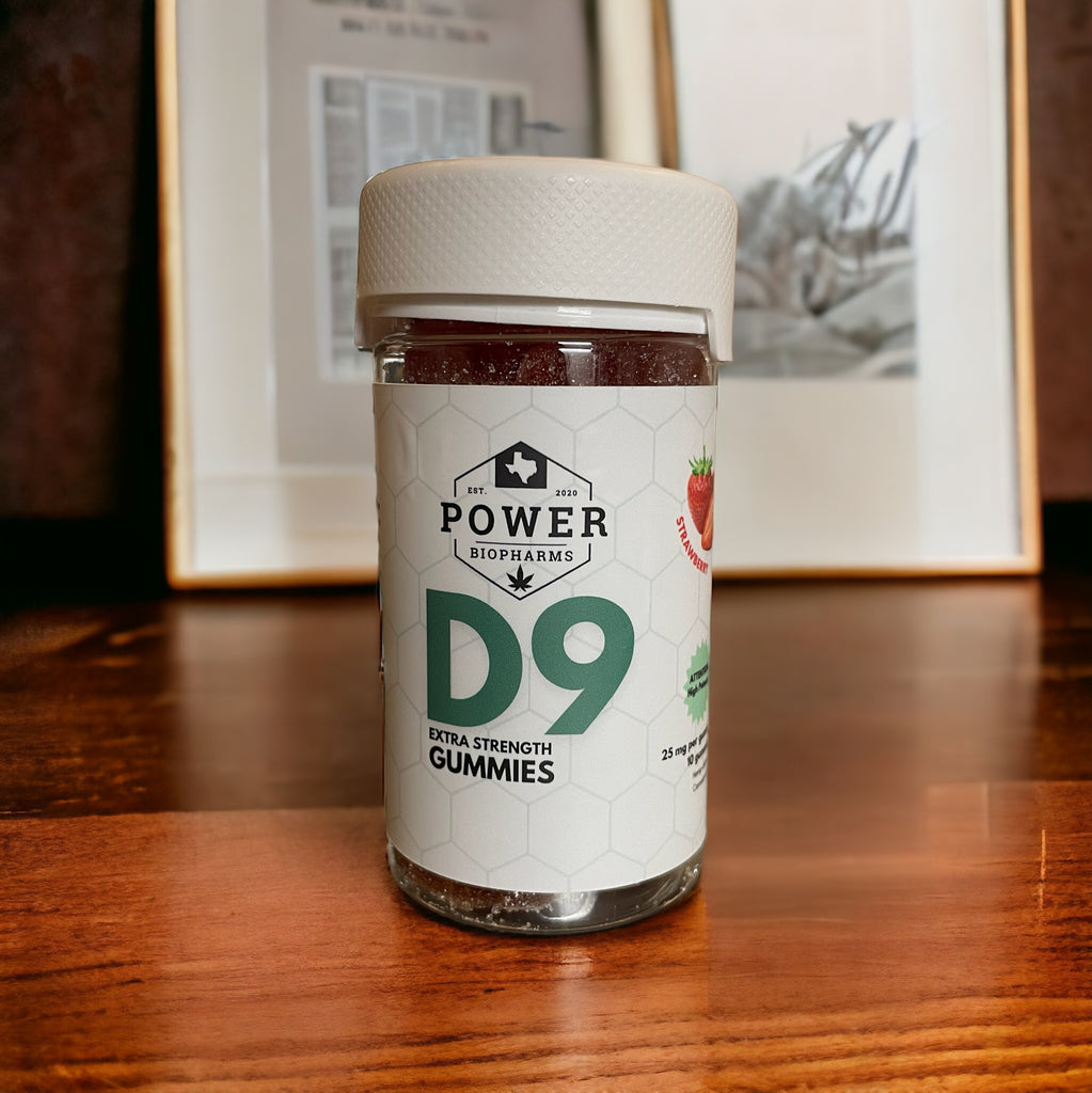 Power Biopharms High Potency D9 Gummies - 25mg