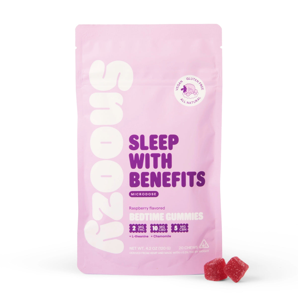 Snoozy Sleep With Benefits Gummies