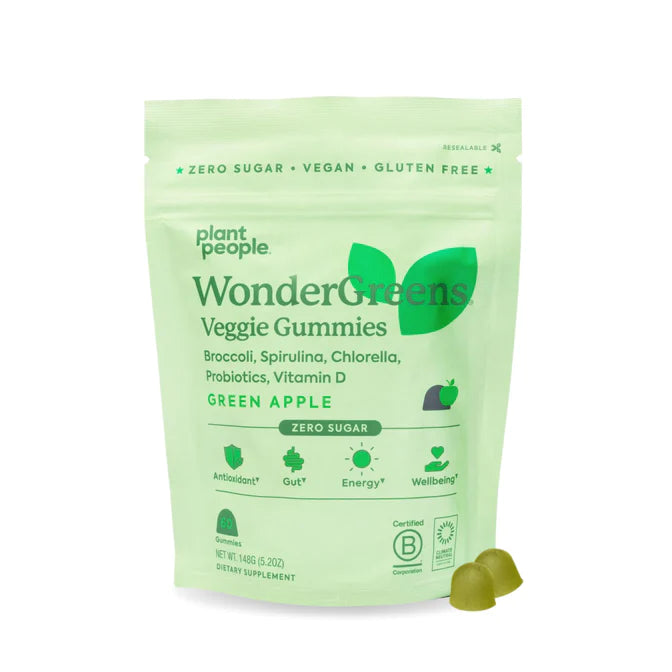 WonderGreens Veggie Gummies by Plant People