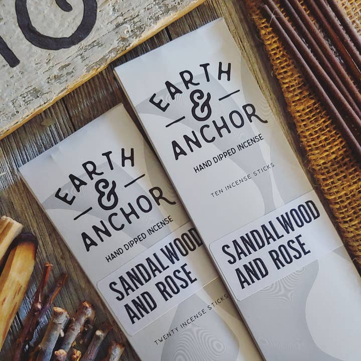 Earth &amp; Anchor Handcrafted Incense Collection