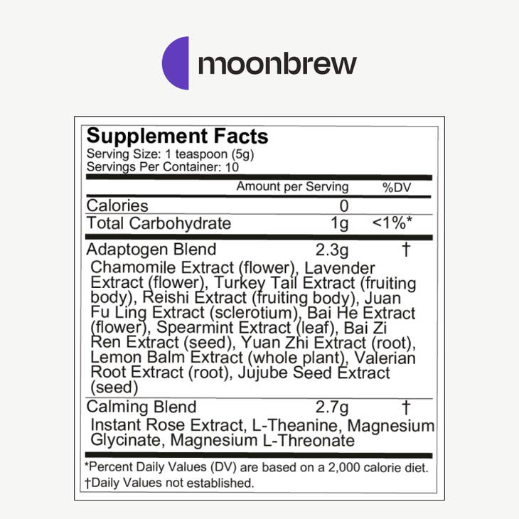 Moonbrew Nighttime Superfoods By NoonBrew