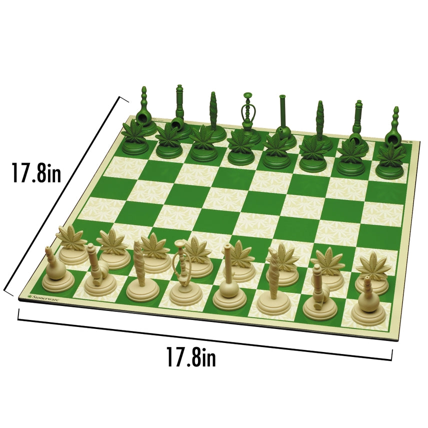 Stonerware Chess Set Game