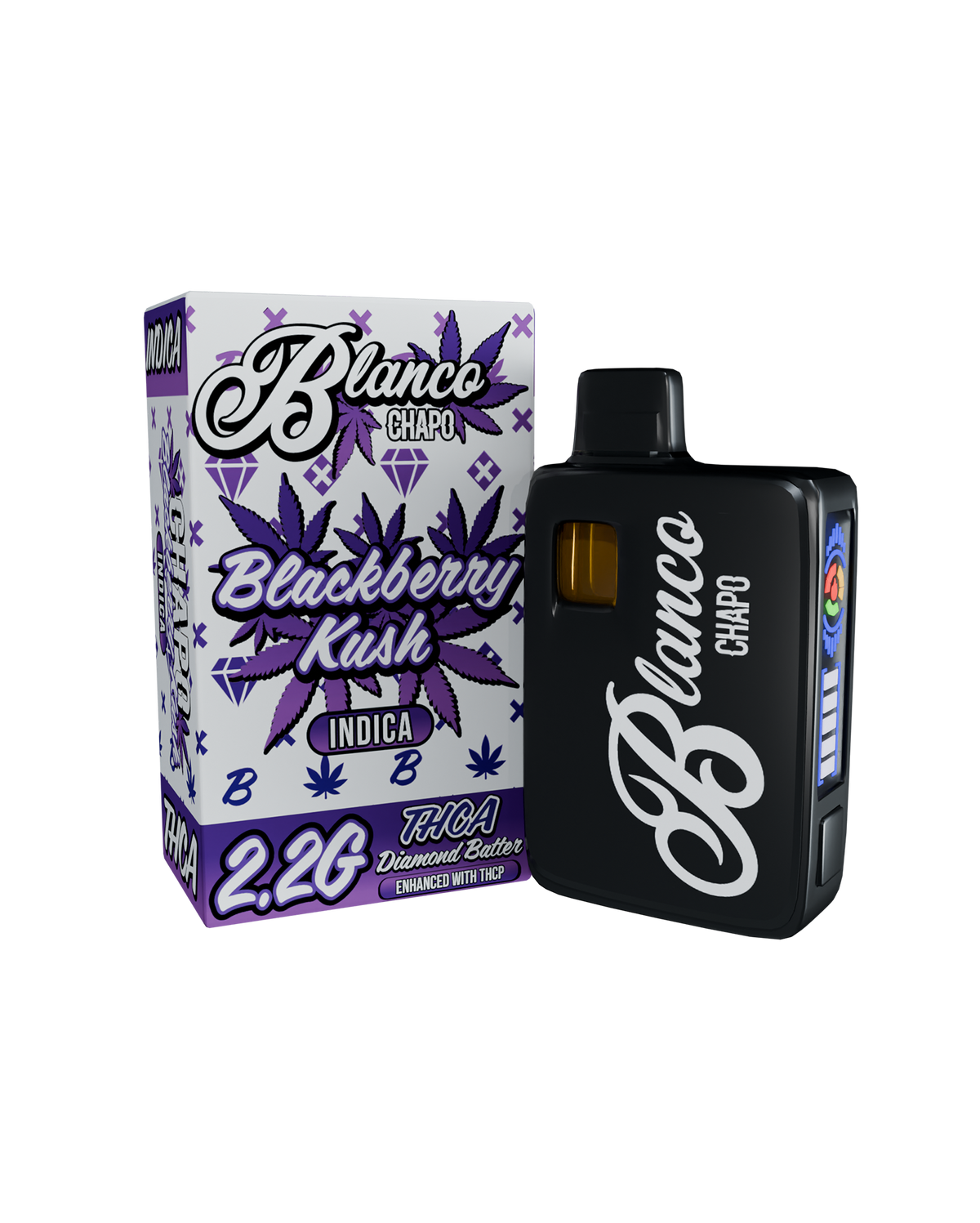 Blanco Disposable Vapes by Chapo Extrax – 2.2G THCA Diamond Batter Blend