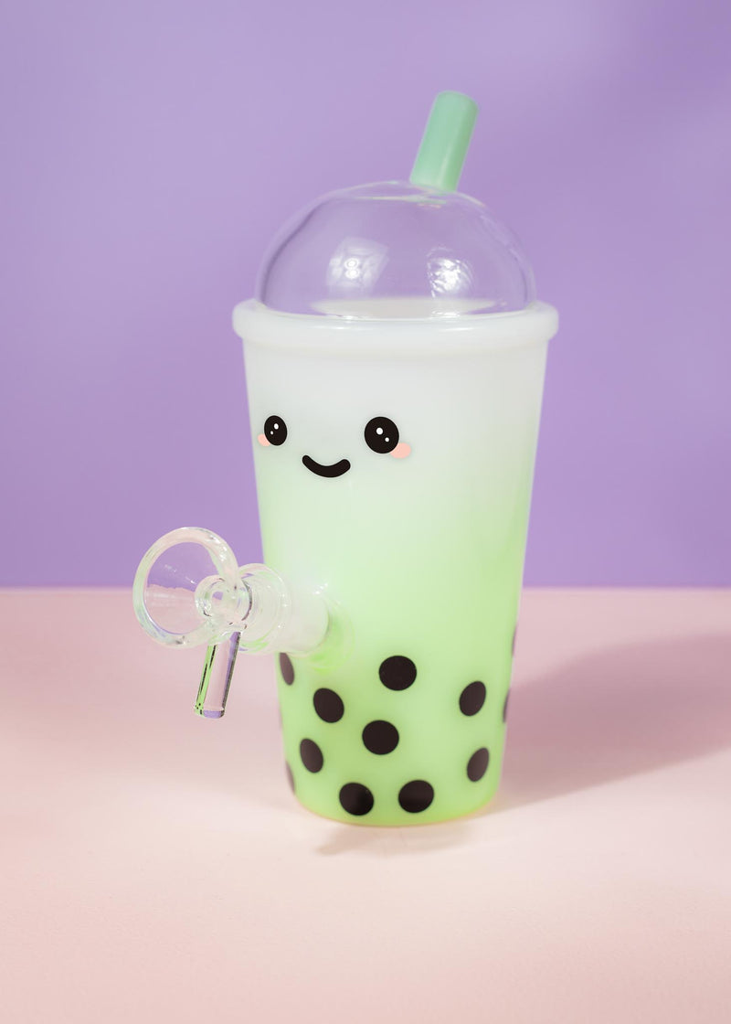 Boba Bong – Glass Bubble Tea-Inspired Water Pipe