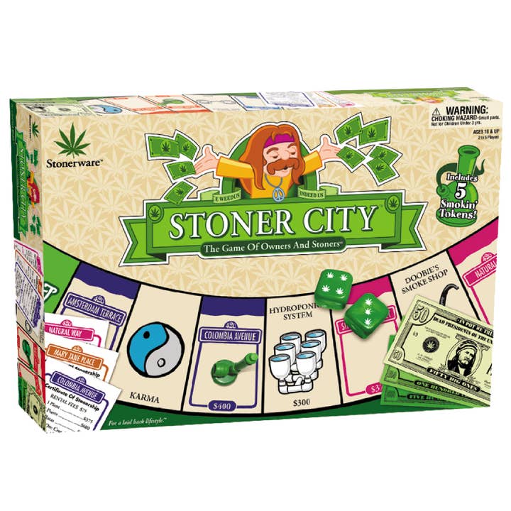 Stonerware Stoner City Board Game