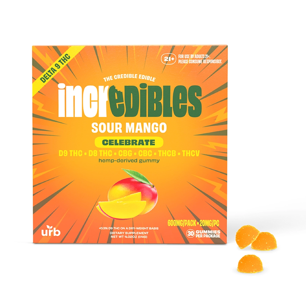 Incredibles Celebration Gummies - High Dose Blend