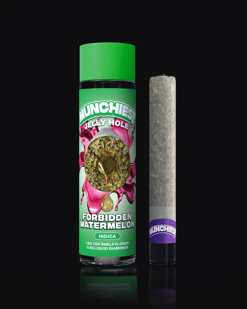 2G THCA Jelly Hole Preroll - Exotic Flower with Liquid Diamond Center