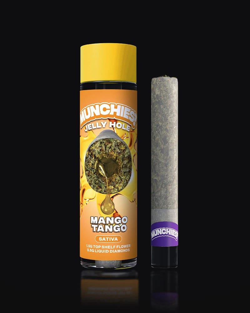 2G THCA Jelly Hole Preroll - Exotic Flower with Liquid Diamond Center