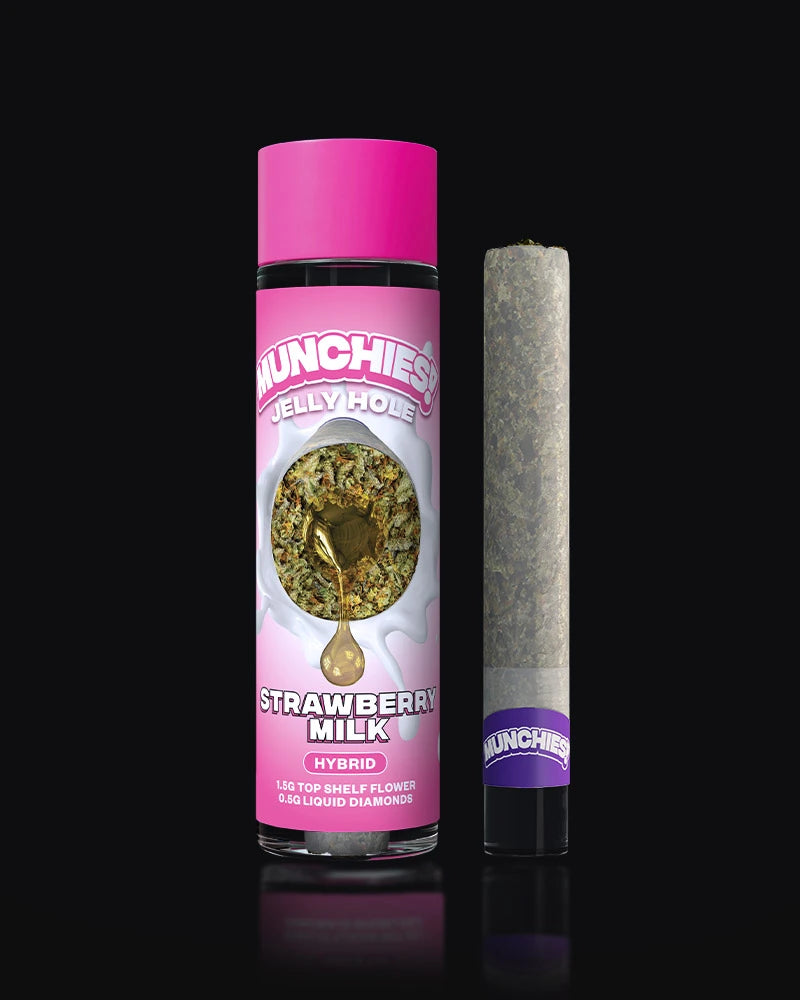 2G THCA Jelly Hole Preroll - Exotic Flower with Liquid Diamond Center