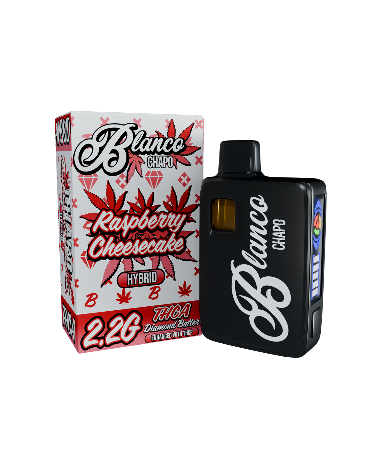 Blanco Disposable Vapes by Chapo Extrax – 2.2G THCA Diamond Batter Blend