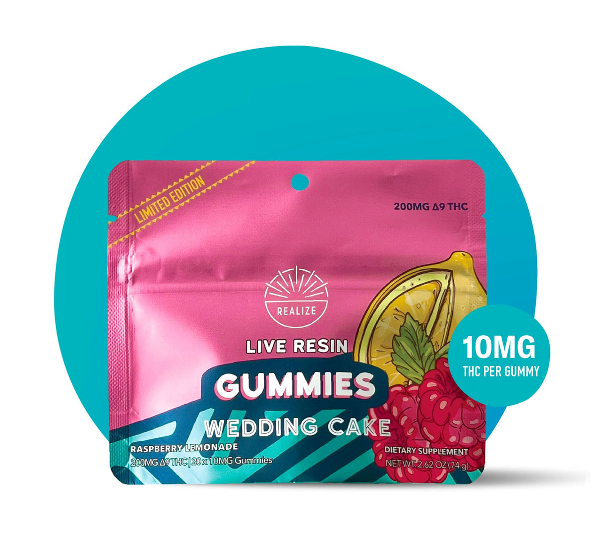 Realize – Fast-Acting 10mg THC Edibles