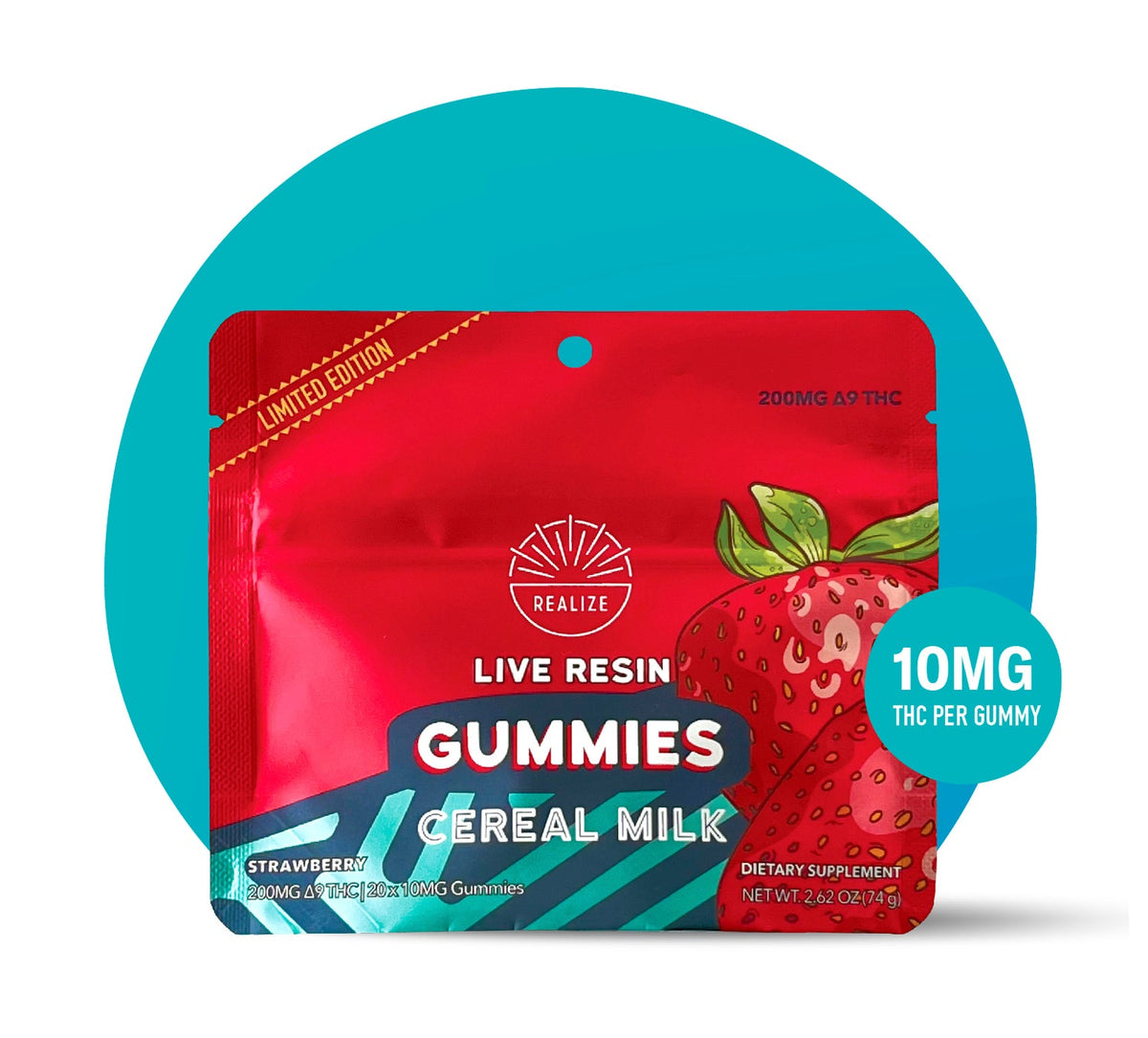Realize – Fast-Acting 10mg THC Edibles