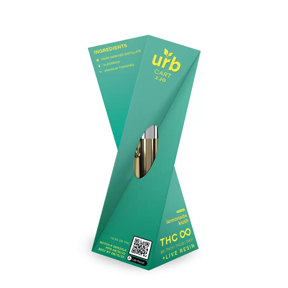 urb THC Infinity Cartridge 2.2ML