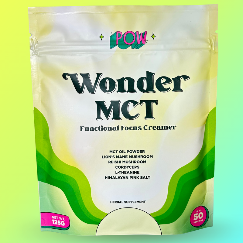 Wonder MCT | Functional Focus Creamer w/ MCT Oil and Lion&#39;s Mane Mushroom by POW