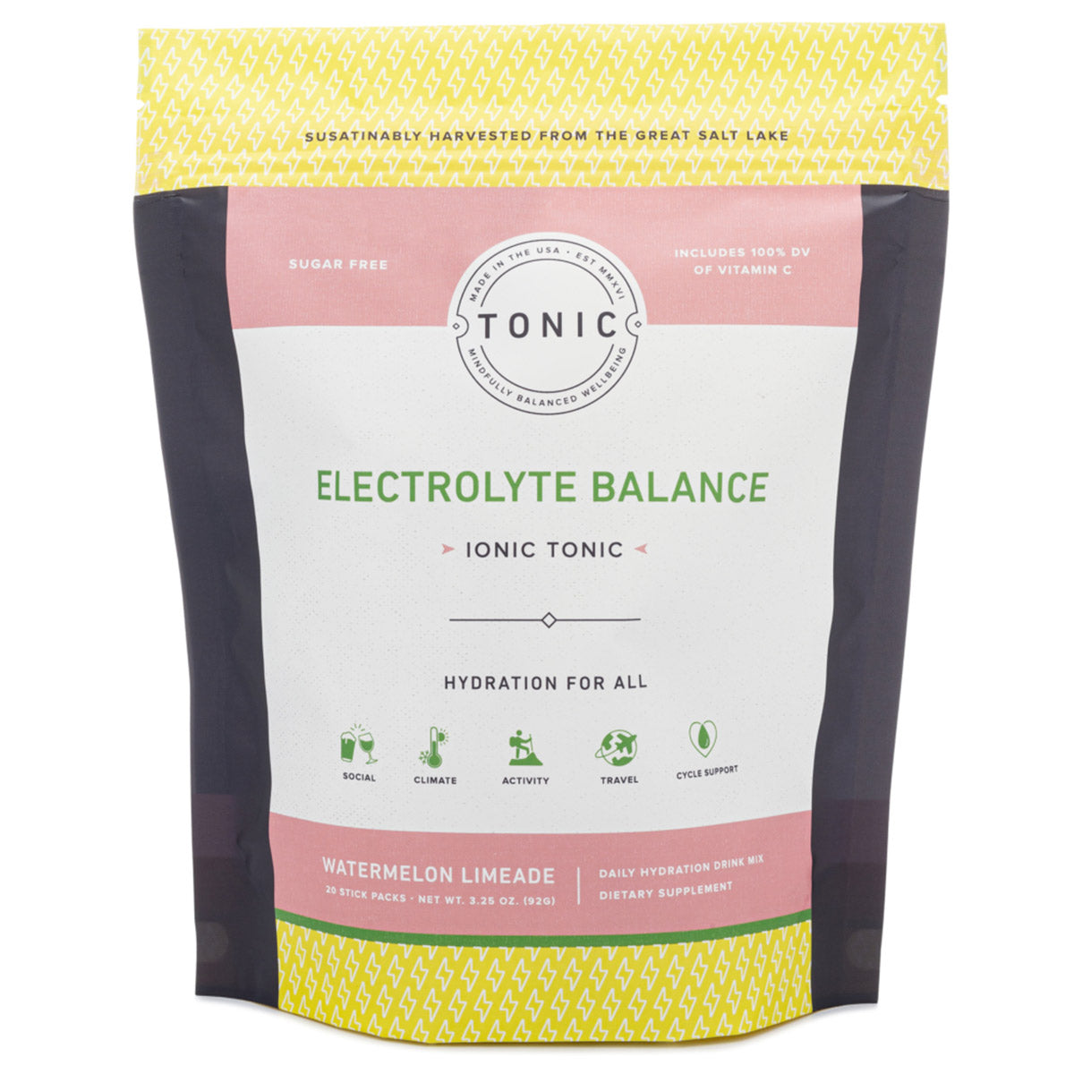 Electrolyte Balance Hydration Drink Mix by Tonic