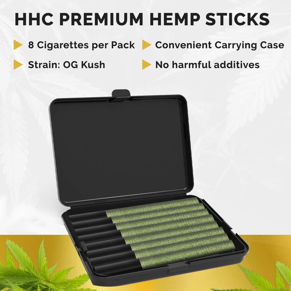 Exhale HHC Premium Hemp Sticks - OG Kush (8-Pack)