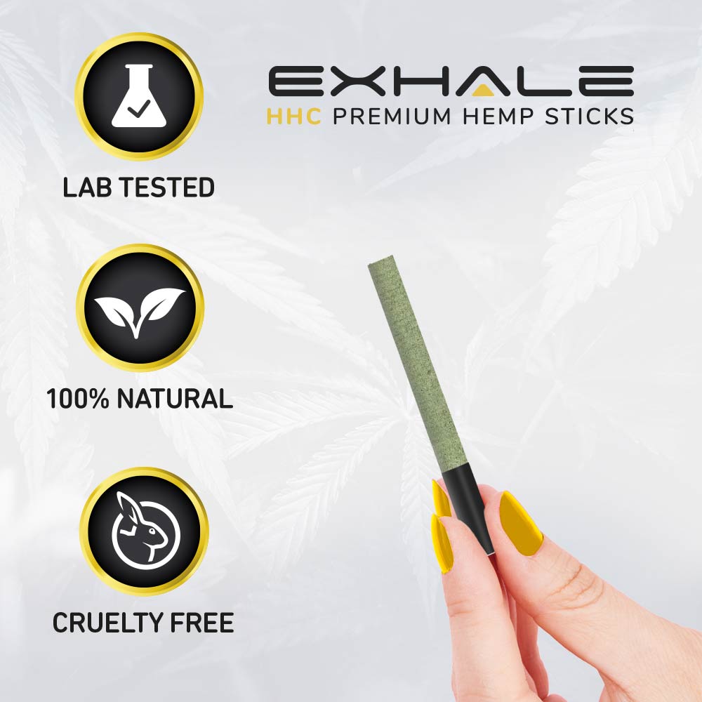 Exhale HHC Premium Hemp Sticks - OG Kush (8-Pack)
