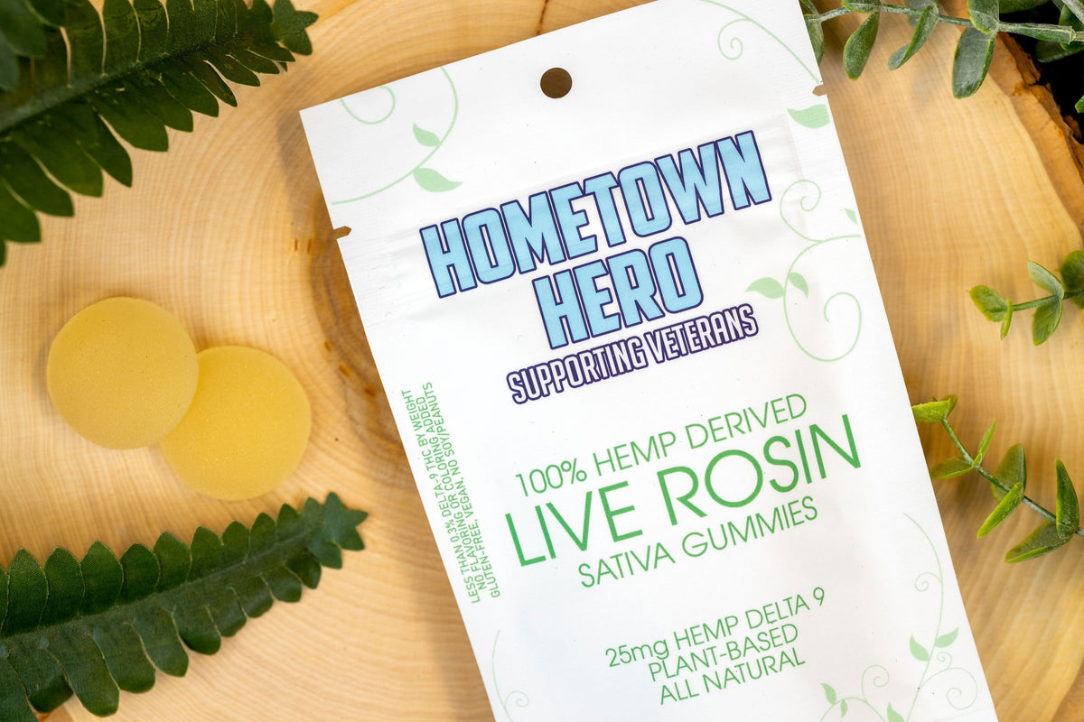 Hometown Hero Absolute Live Rosin Delta 9 Gummies