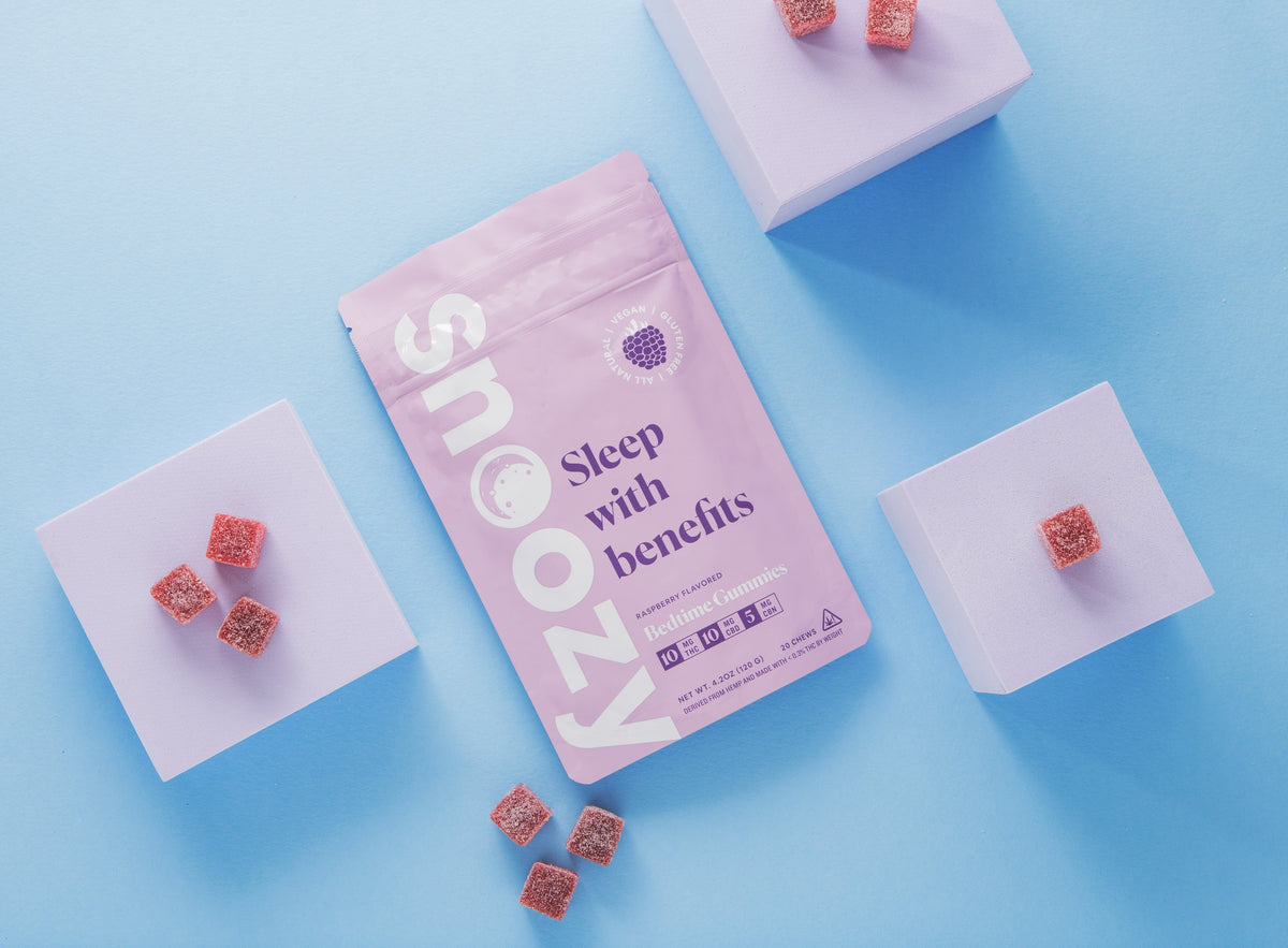 Snoozy Delta 9 THC Gummies for Sleep