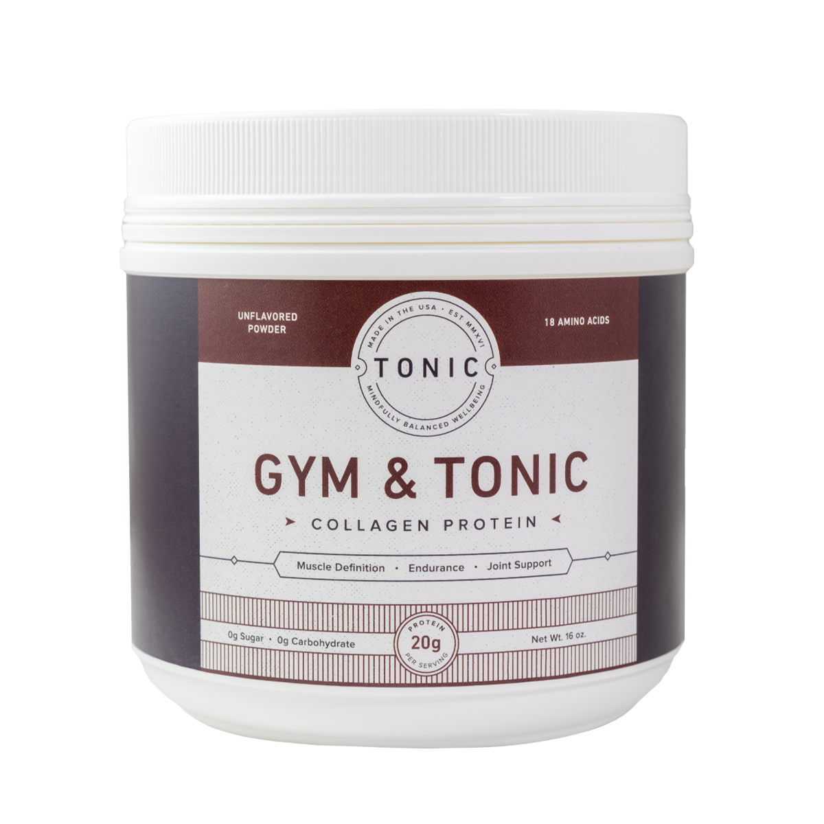 Gym &amp; Tonic Collagen Protein by Tonic