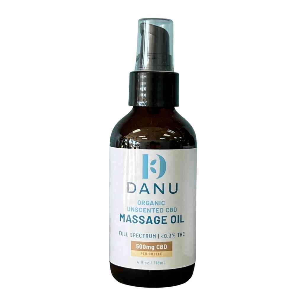 Organic CBD Massage Oil